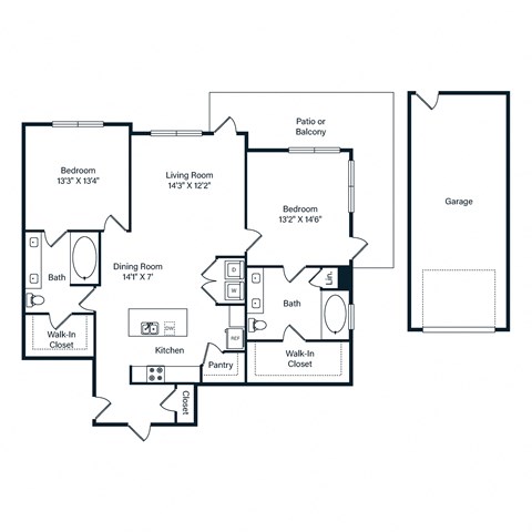 Reveal Lake Ridge B5 floorplan
